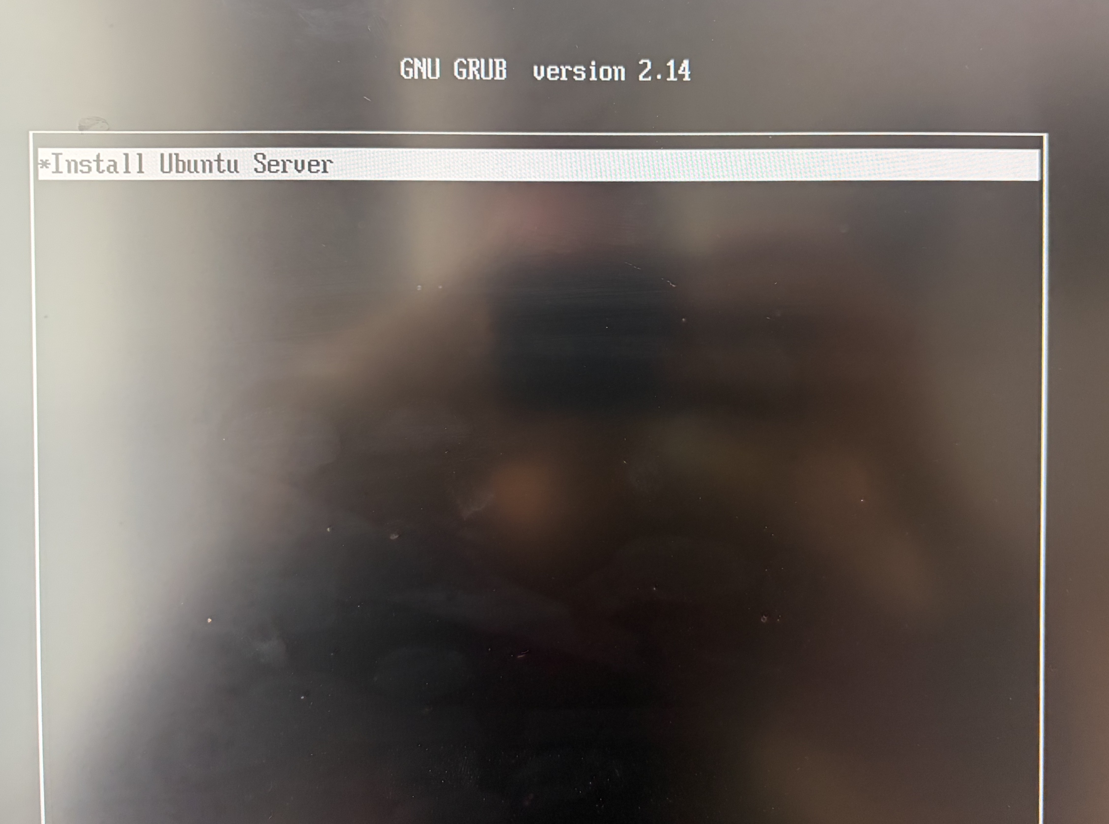 Screenshots (literally) of the EDK2 bootloader screen (4)